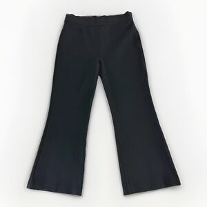 Spanx Perfect Cropped Flare Ponte Knit Pants L Classic Minimalist Shaping 202060